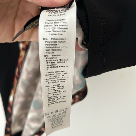 Roberto Cavalli leopard print top - Picture 9 of 13